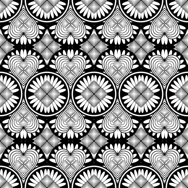 Ilustración de fondo texturizado de patrones sin fisuras abstractos