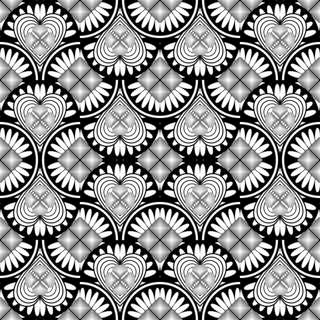 Ilustración de fondo texturizado de patrones sin fisuras abstractos
