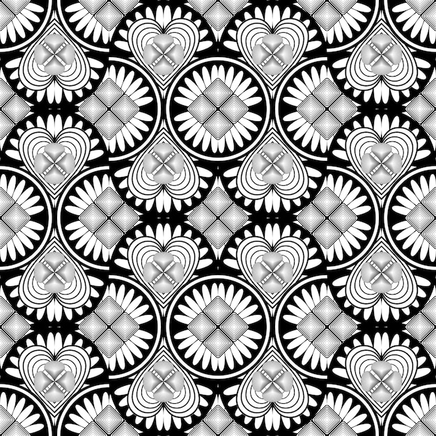 Ilustración de fondo texturizado de patrones sin fisuras abstractos