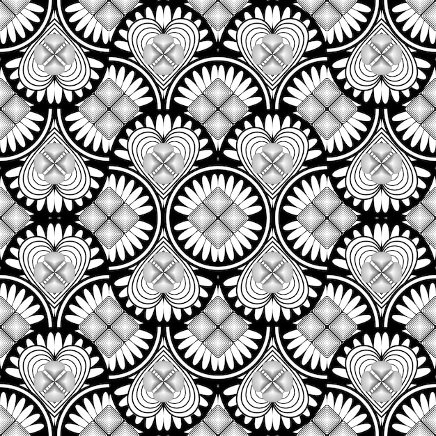 Ilustración de fondo texturizado de patrones sin fisuras abstractos