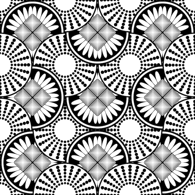 Ilustración de fondo texturizado de patrones sin fisuras abstractos
