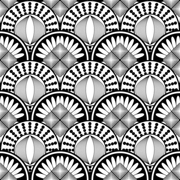 Ilustración de fondo texturizado de patrones sin fisuras abstractos