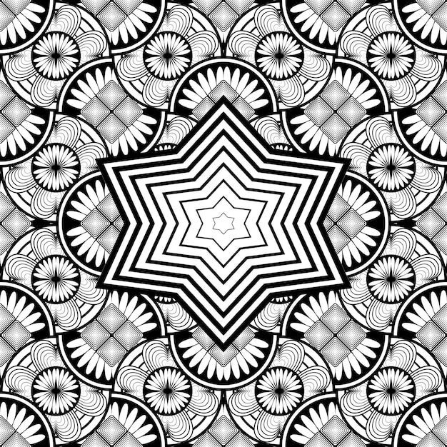 Ilustración de fondo texturizado de patrones sin fisuras abstractos