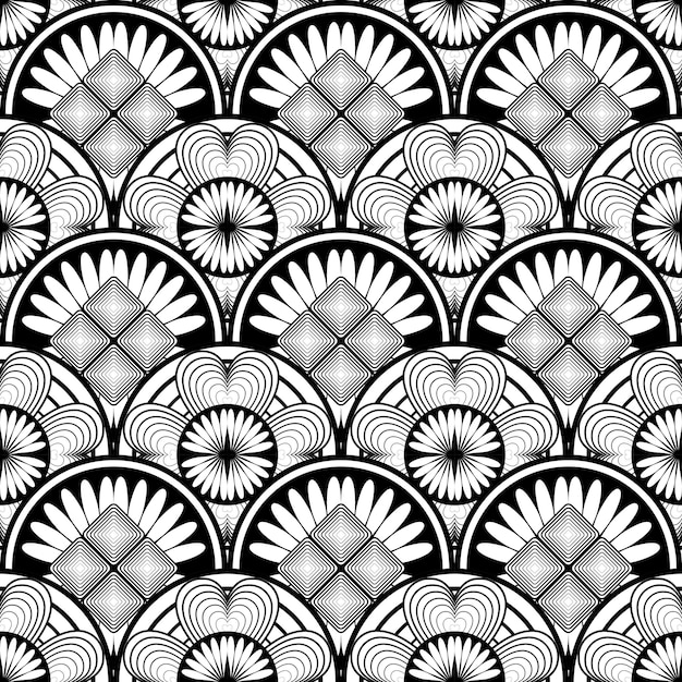 Ilustración de fondo texturizado de patrones sin fisuras abstractos