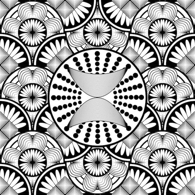 Ilustración de fondo texturizado de patrones sin fisuras abstractos