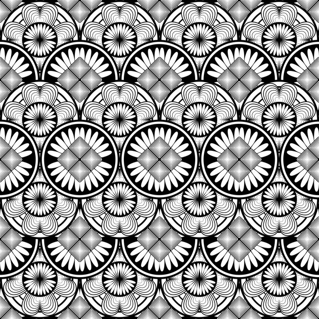 Ilustración de fondo texturizado de patrones sin fisuras abstractos