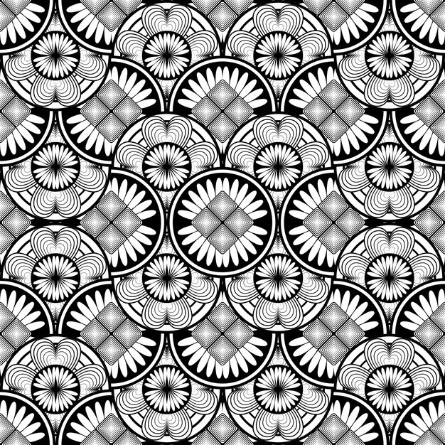 Ilustración de fondo texturizado de patrones sin fisuras abstractos