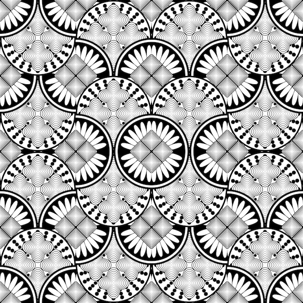 Ilustración de fondo texturizado de patrones sin fisuras abstractos