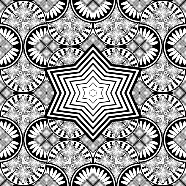 Ilustración de fondo texturizado de patrones sin fisuras abstractos