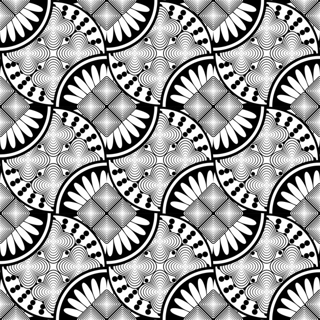 Ilustración de fondo texturizado de patrones sin fisuras abstractos