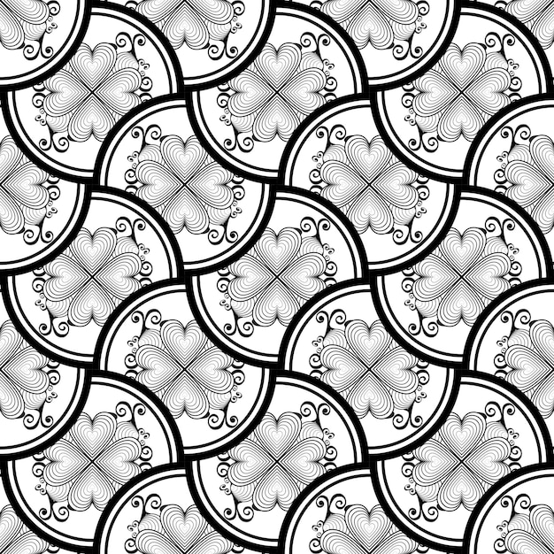 Ilustración de fondo texturizado de patrones sin fisuras abstractos