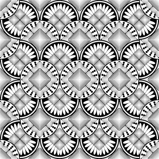 Ilustración de fondo texturizado de patrones sin fisuras abstractos