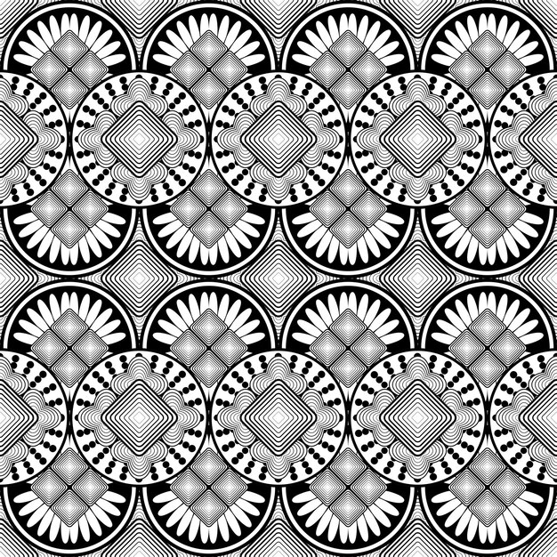 Ilustración de fondo texturizado de patrones sin fisuras abstractos