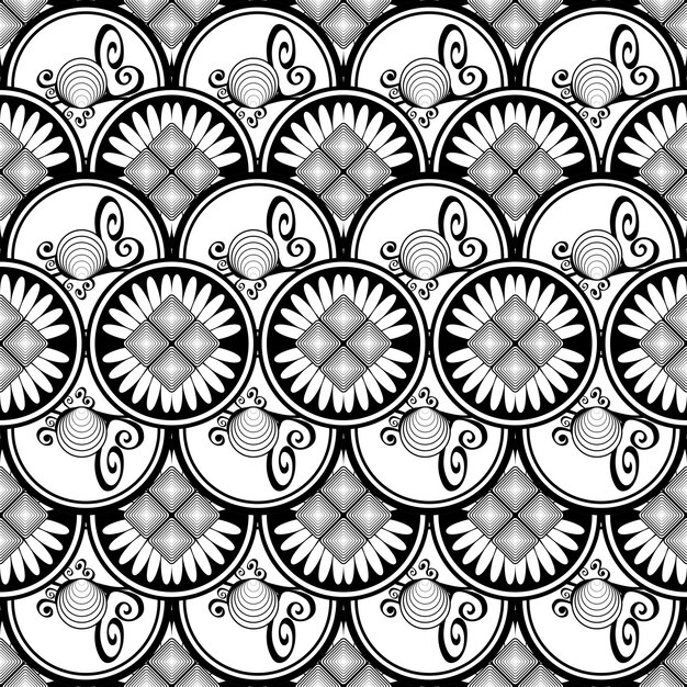 Ilustración de fondo texturizado de patrones sin fisuras abstractos