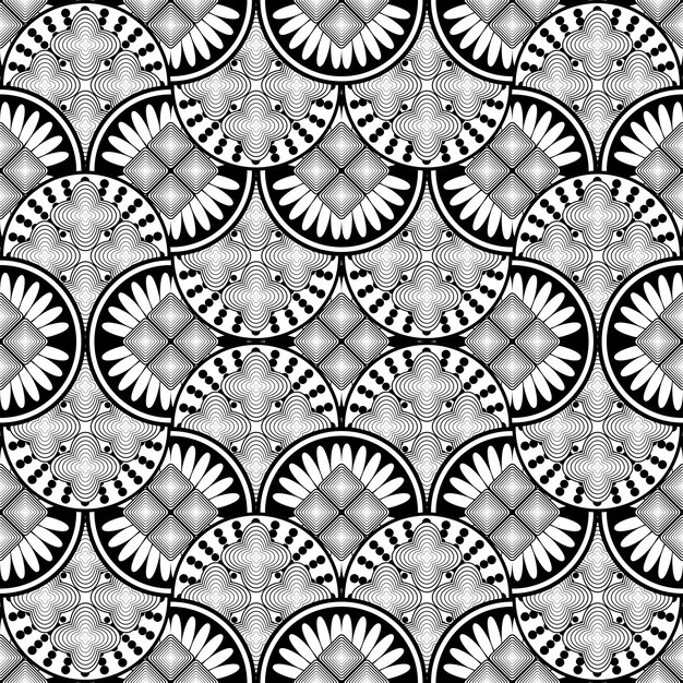 Ilustración de fondo texturizado de patrones sin fisuras abstractos
