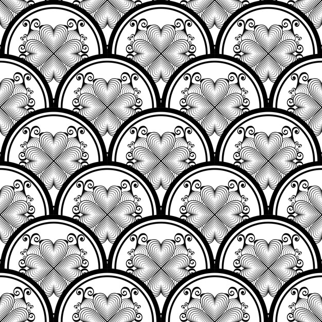 Ilustración de fondo texturizado de patrones sin fisuras abstractos