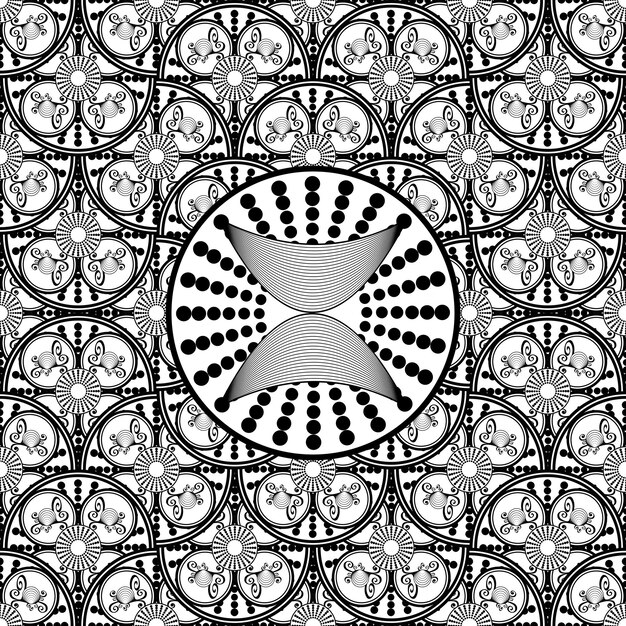 Ilustración de fondo texturizado de patrones sin fisuras abstractos