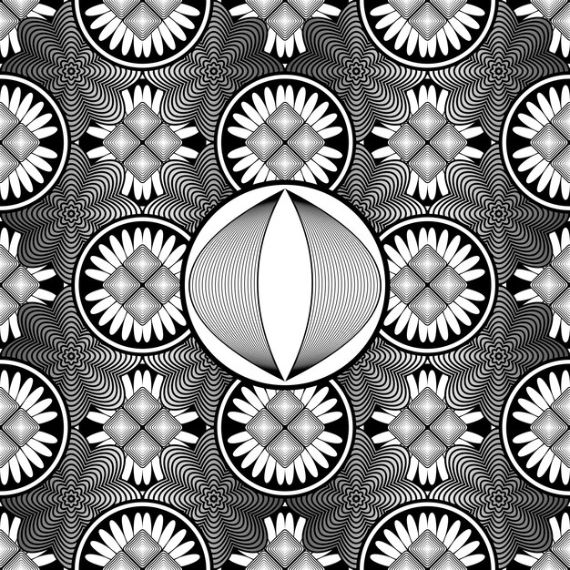 Ilustración de fondo texturizado de patrones sin fisuras abstractos
