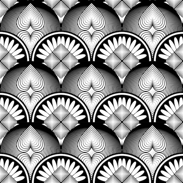 Ilustración de fondo texturizado de patrones sin fisuras abstractos