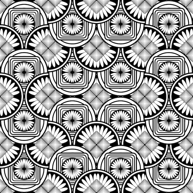 Ilustración de fondo texturizado de patrones sin fisuras abstractos