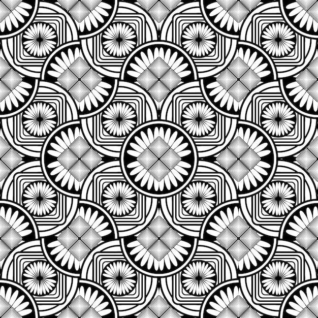 Ilustración de fondo texturizado de patrones sin fisuras abstractos