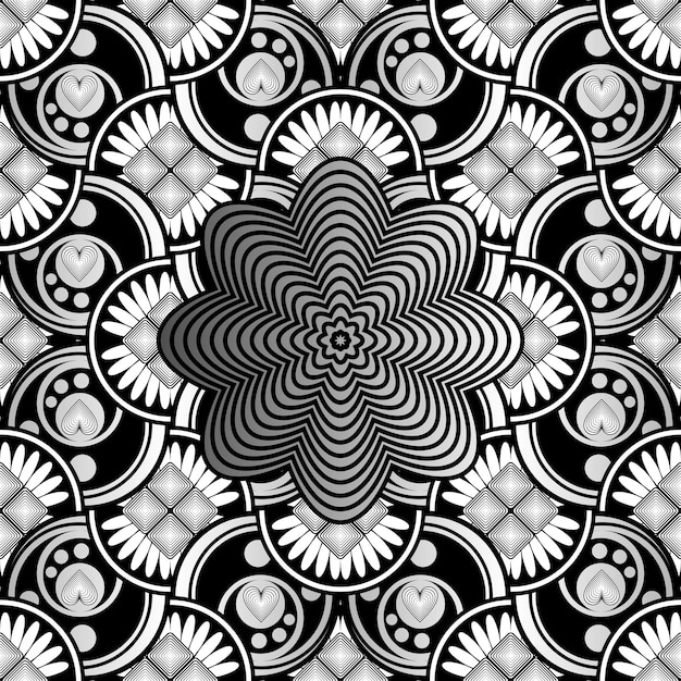 Ilustración de fondo texturizado de patrones sin fisuras abstractos