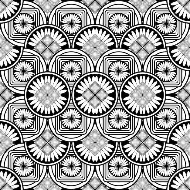 Ilustración de fondo texturizado de patrones sin fisuras abstractos