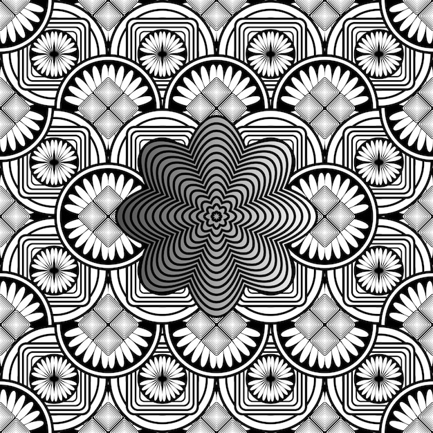 Ilustración de fondo texturizado de patrones sin fisuras abstractos