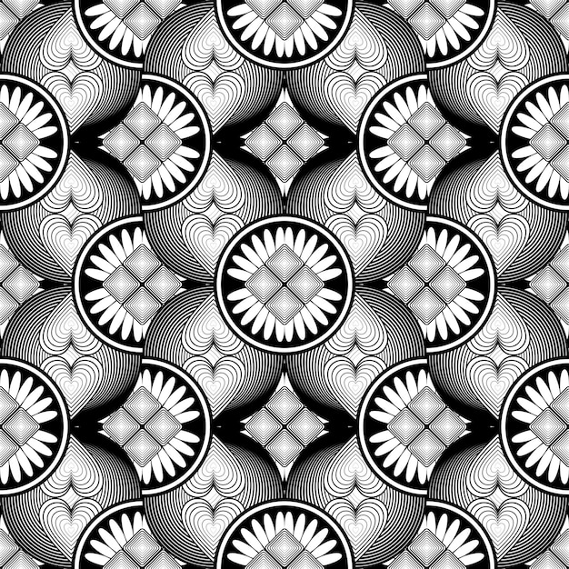 Ilustración de fondo texturizado de patrones sin fisuras abstractos