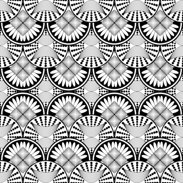 Ilustración de fondo texturizado de patrones sin fisuras abstractos
