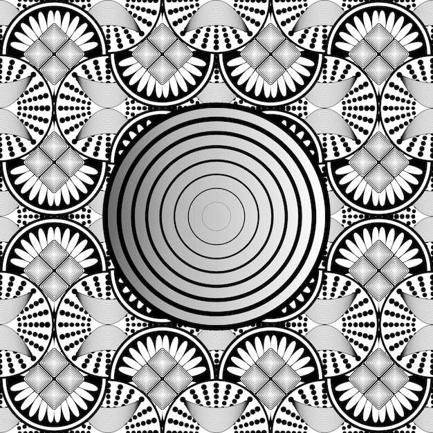 Ilustración de fondo texturizado de patrones sin fisuras abstractos