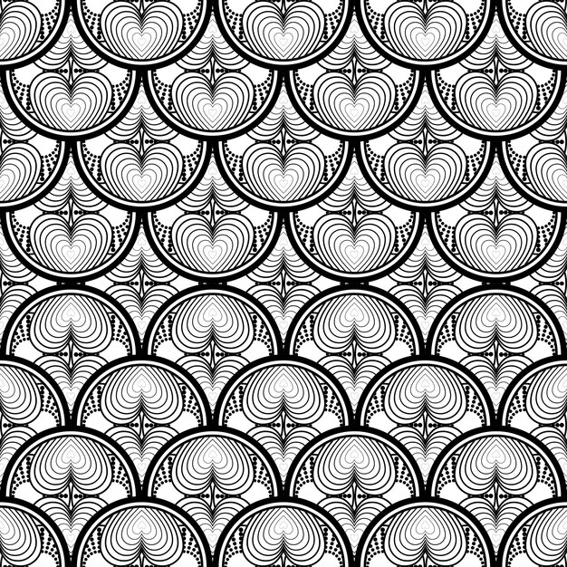 Ilustración de fondo texturizado de patrones sin fisuras abstractos