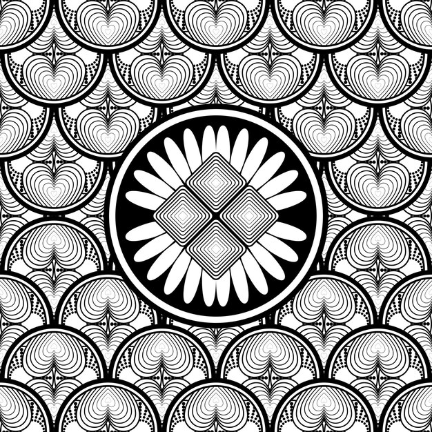 Ilustración de fondo texturizado de patrones sin fisuras abstractos