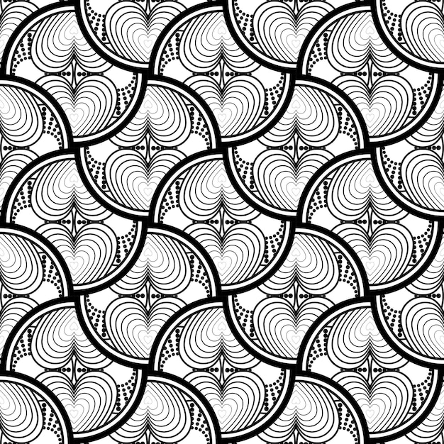 Ilustración de fondo texturizado de patrones sin fisuras abstractos