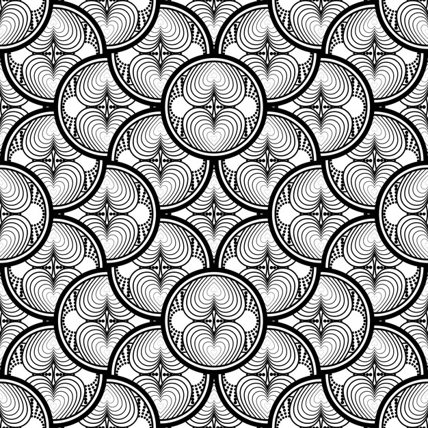 Ilustración de fondo texturizado de patrones sin fisuras abstractos