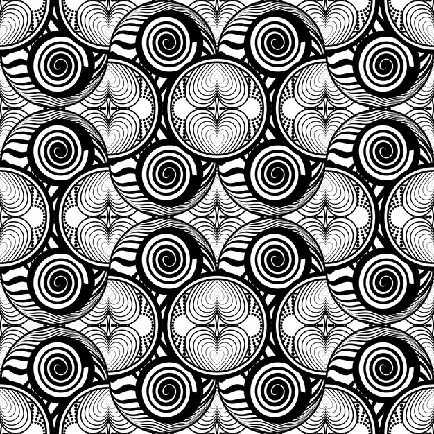 Ilustración de fondo texturizado de patrones sin fisuras abstractos