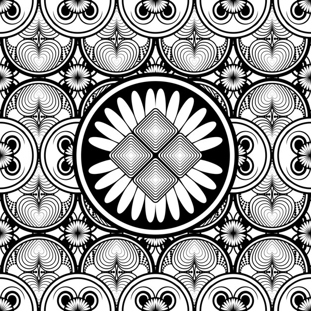 Ilustración de fondo texturizado de patrones sin fisuras abstractos