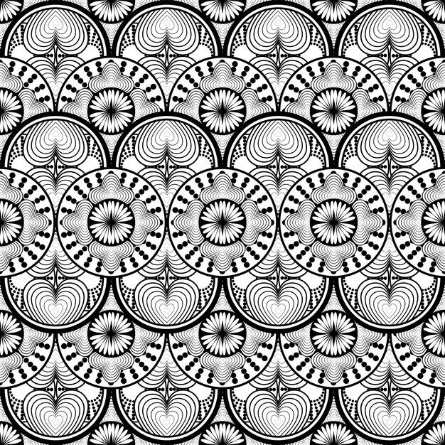Ilustración de fondo texturizado de patrones sin fisuras abstractos