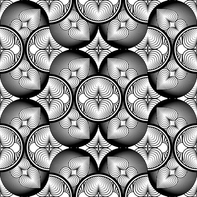 Ilustración de fondo texturizado de patrones sin fisuras abstractos
