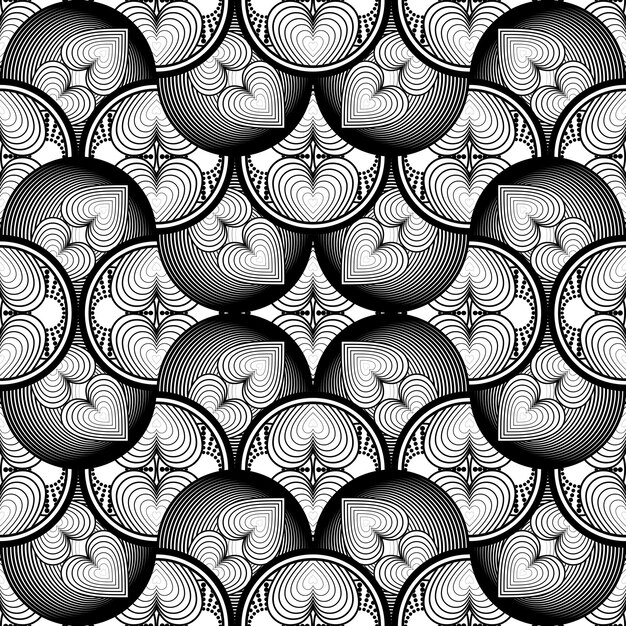 Ilustración de fondo texturizado de patrones sin fisuras abstractos