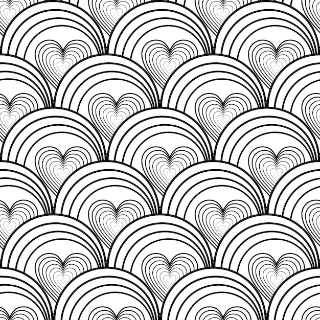 Ilustración de fondo texturizado de patrones sin fisuras abstractos