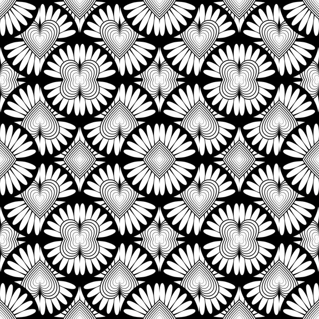 Ilustración de fondo texturizado de patrones sin fisuras abstractos