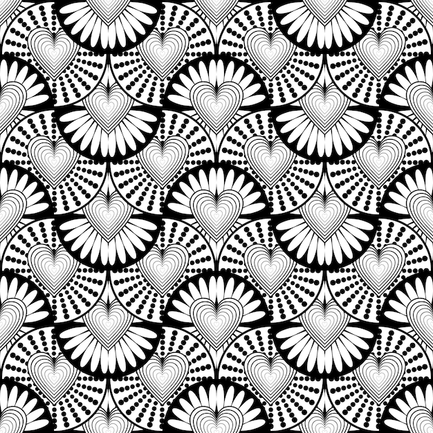 Ilustración de fondo texturizado de patrones sin fisuras abstractos