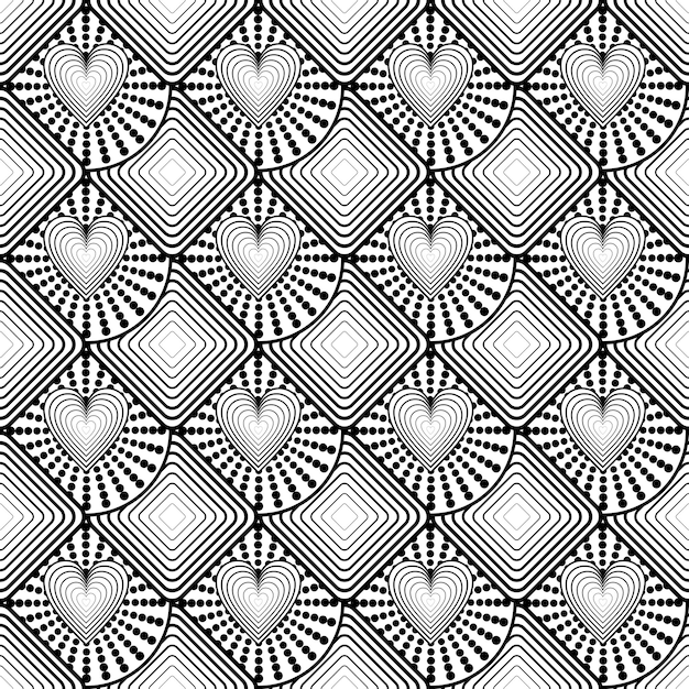 Ilustración de fondo texturizado de patrones sin fisuras abstractos