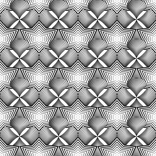 Ilustración de fondo texturizado de patrones sin fisuras abstractos