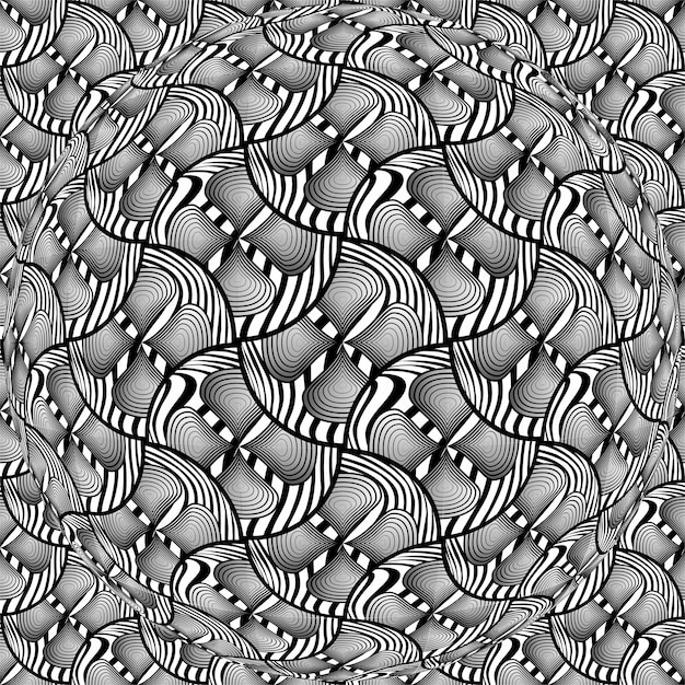 Ilustración de fondo texturizado de patrones sin fisuras abstractos