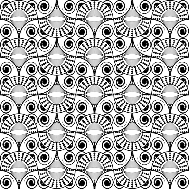 Ilustración de fondo texturizado de patrones sin fisuras abstractos