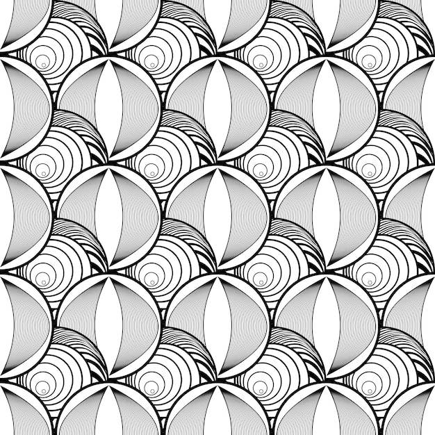 Ilustración de fondo texturizado de patrones sin fisuras abstractos