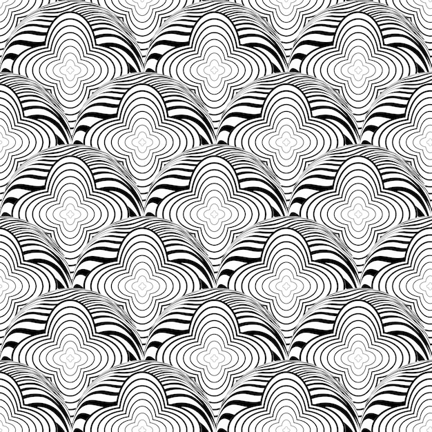 Ilustración de fondo texturizado de patrones sin fisuras abstractos