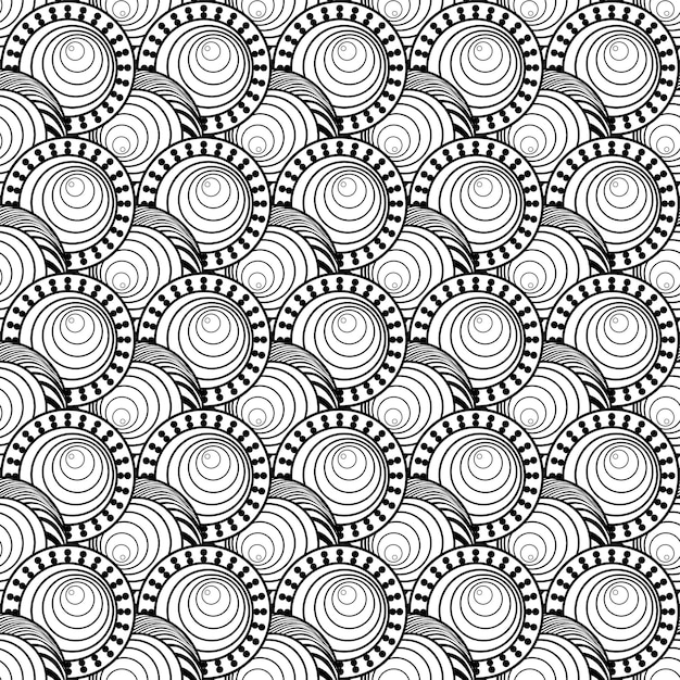 Ilustración de fondo texturizado de patrones sin fisuras abstractos